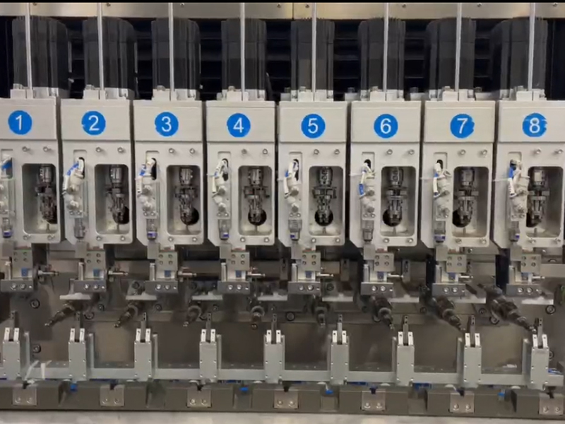 全自动上下料八轴包胶